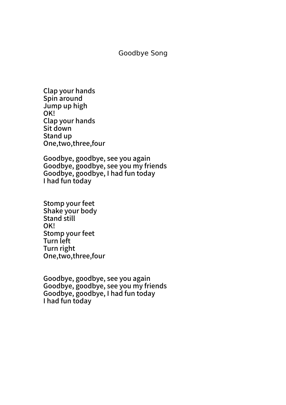 8首适合小学生的英文歌曲_第1页