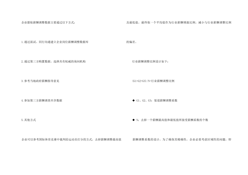 HR完美薪酬调整公式_第3页