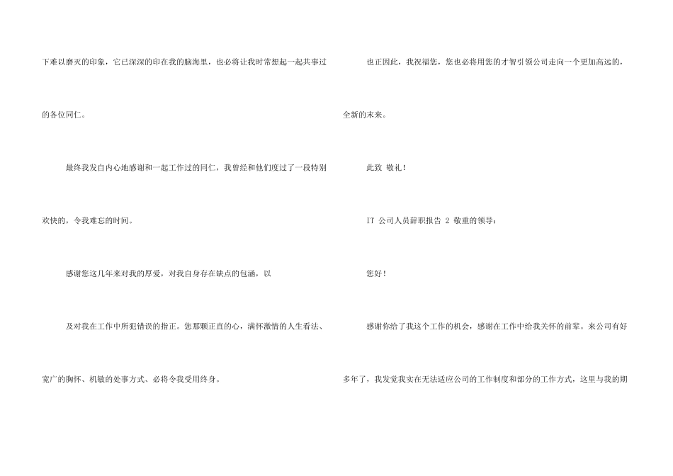 IT公司人员辞职报告_第3页