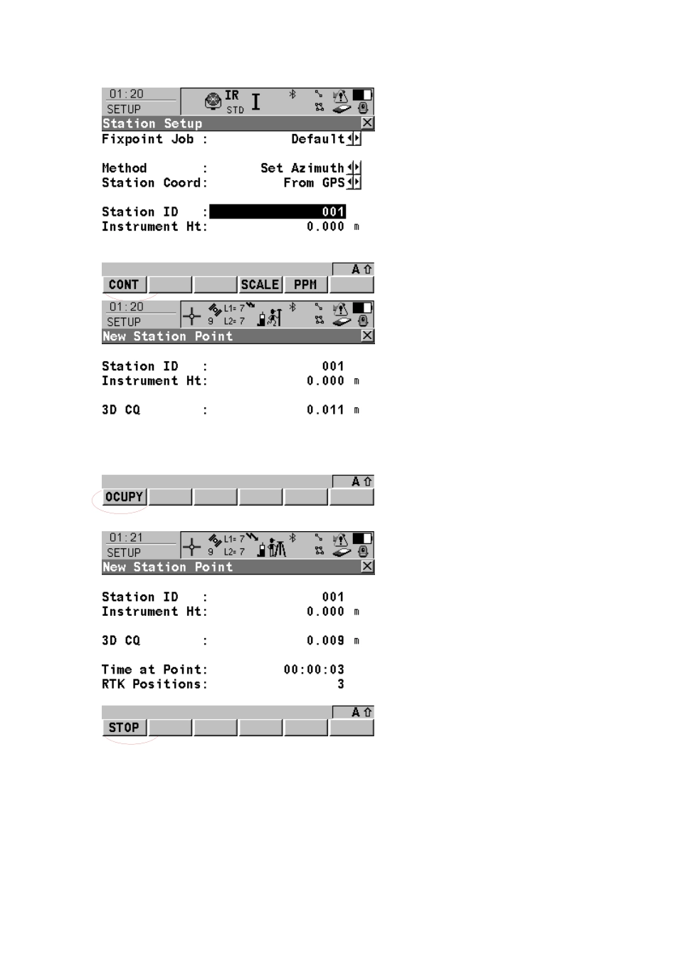 SmartStation外业操作简要流程_第3页