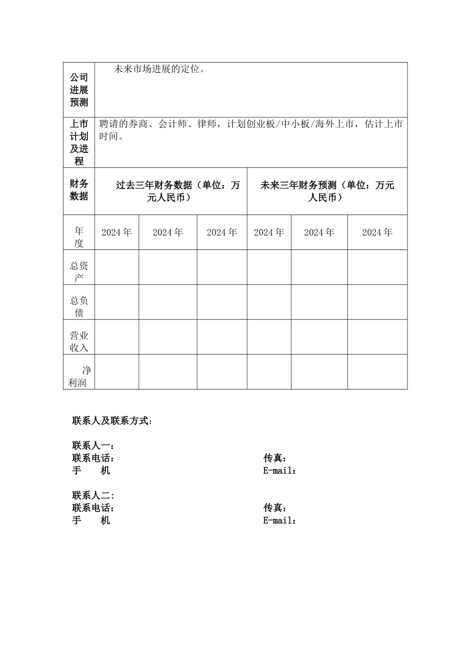 XX公司商业计划书_第3页