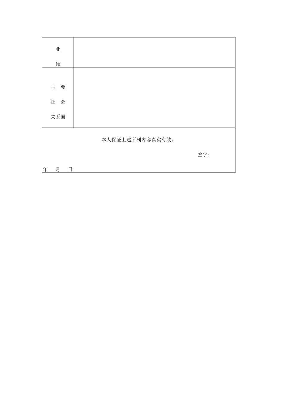 XX公司应聘人员登记表_第2页