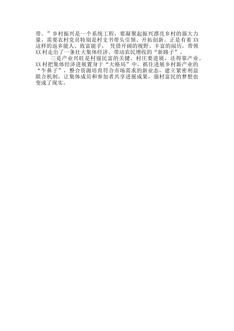 X市党建引领发展激发乡村振兴活力_第3页