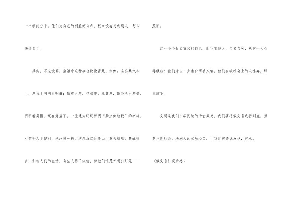 《假文盲》观后感_第2页