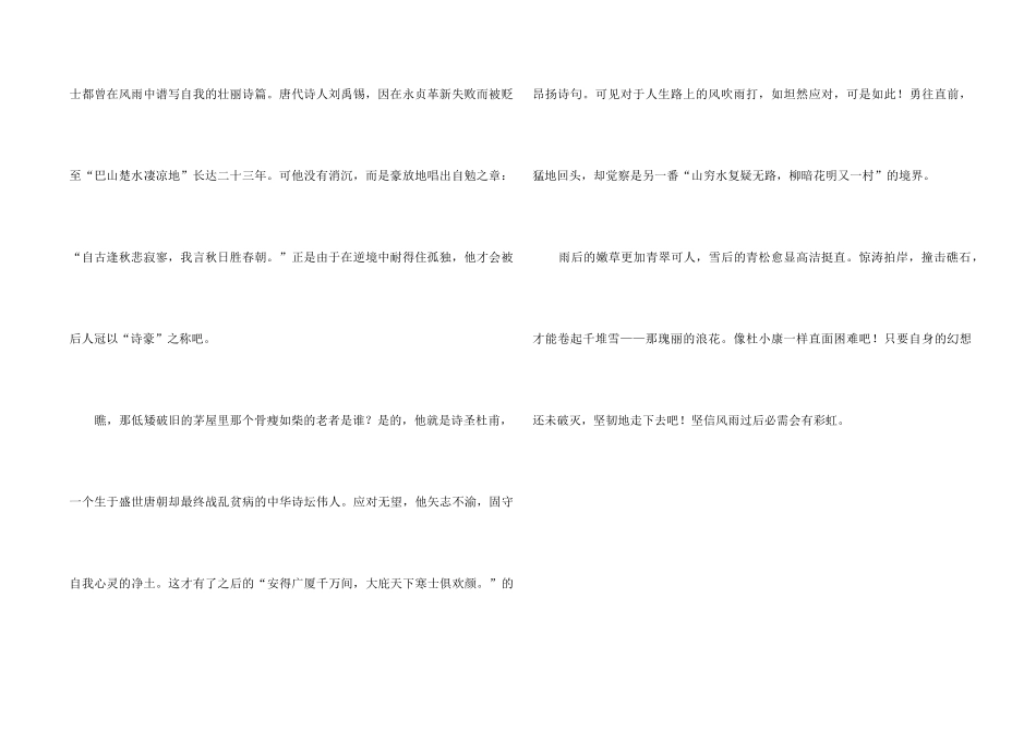 《孤独之旅》心得感想_第2页