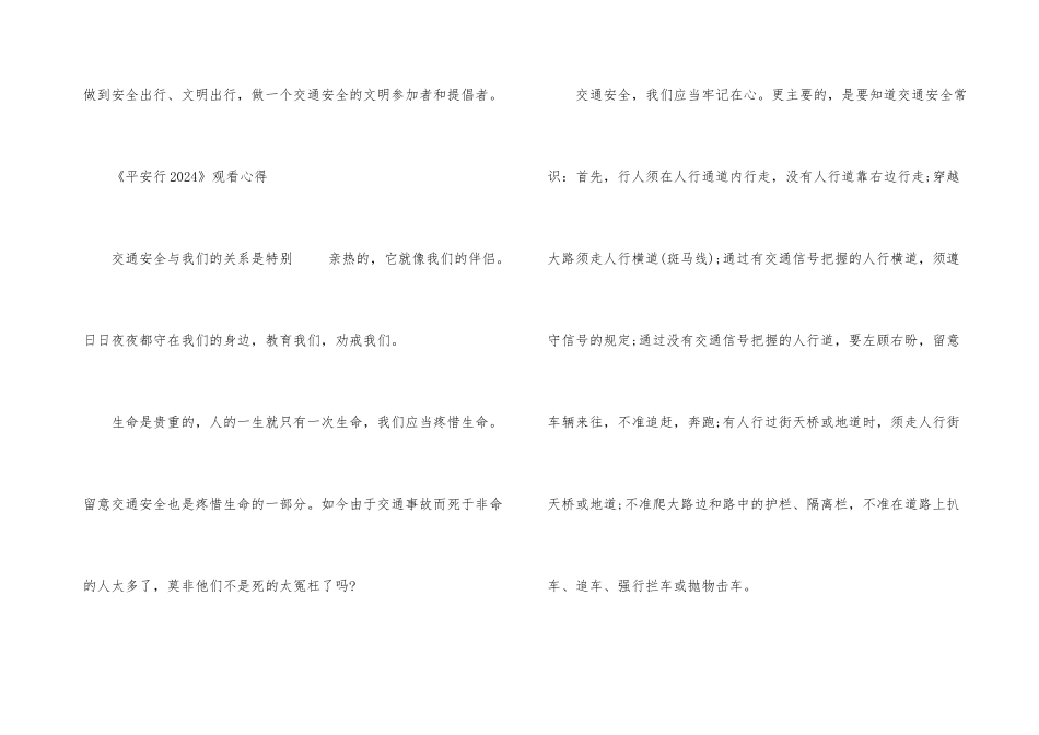 《平安行2024》观后感500字_第3页