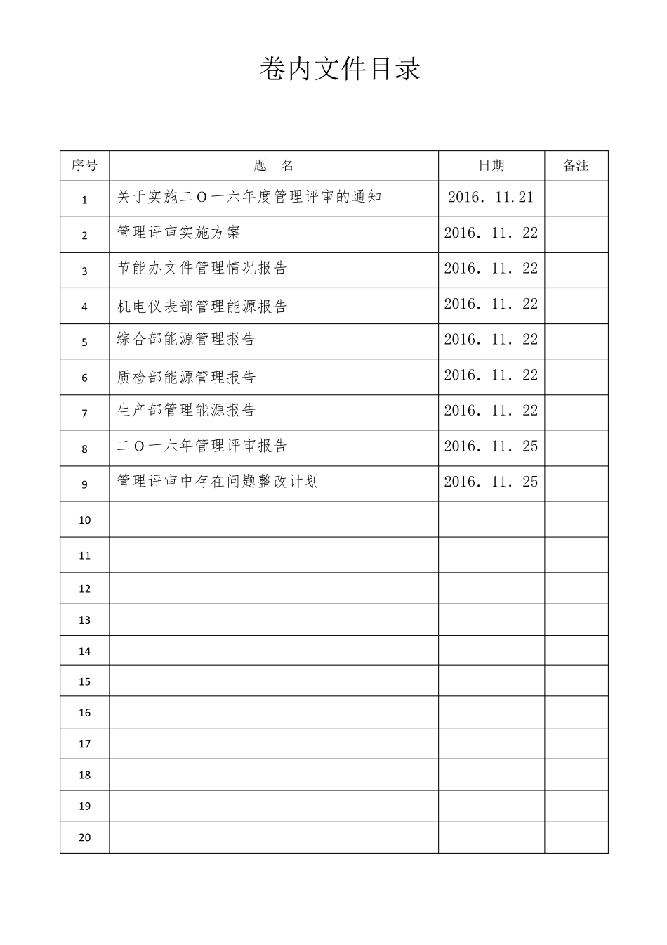 能源管理评审报告_第1页