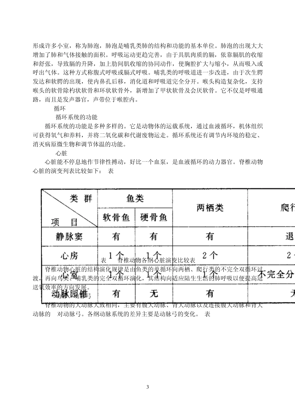 脊椎动物总结_第3页