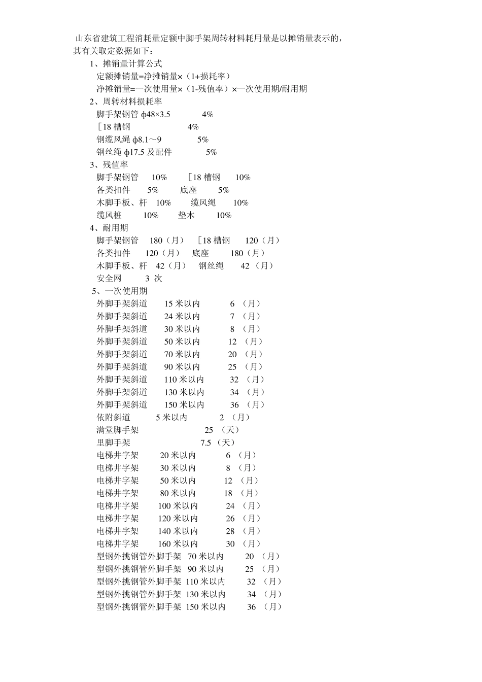 脚手架损耗率_第1页