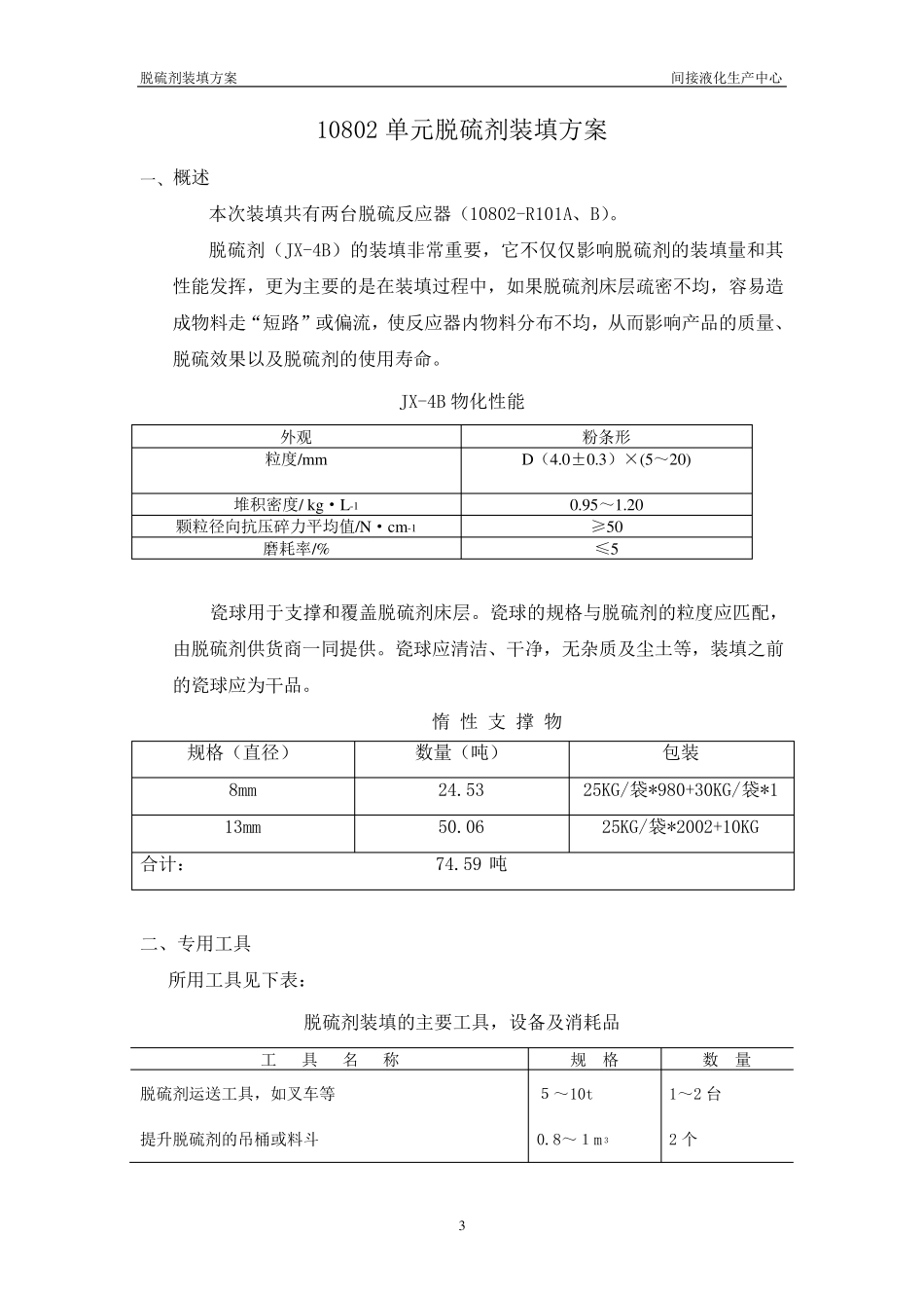 脱硫剂装填方案_第3页