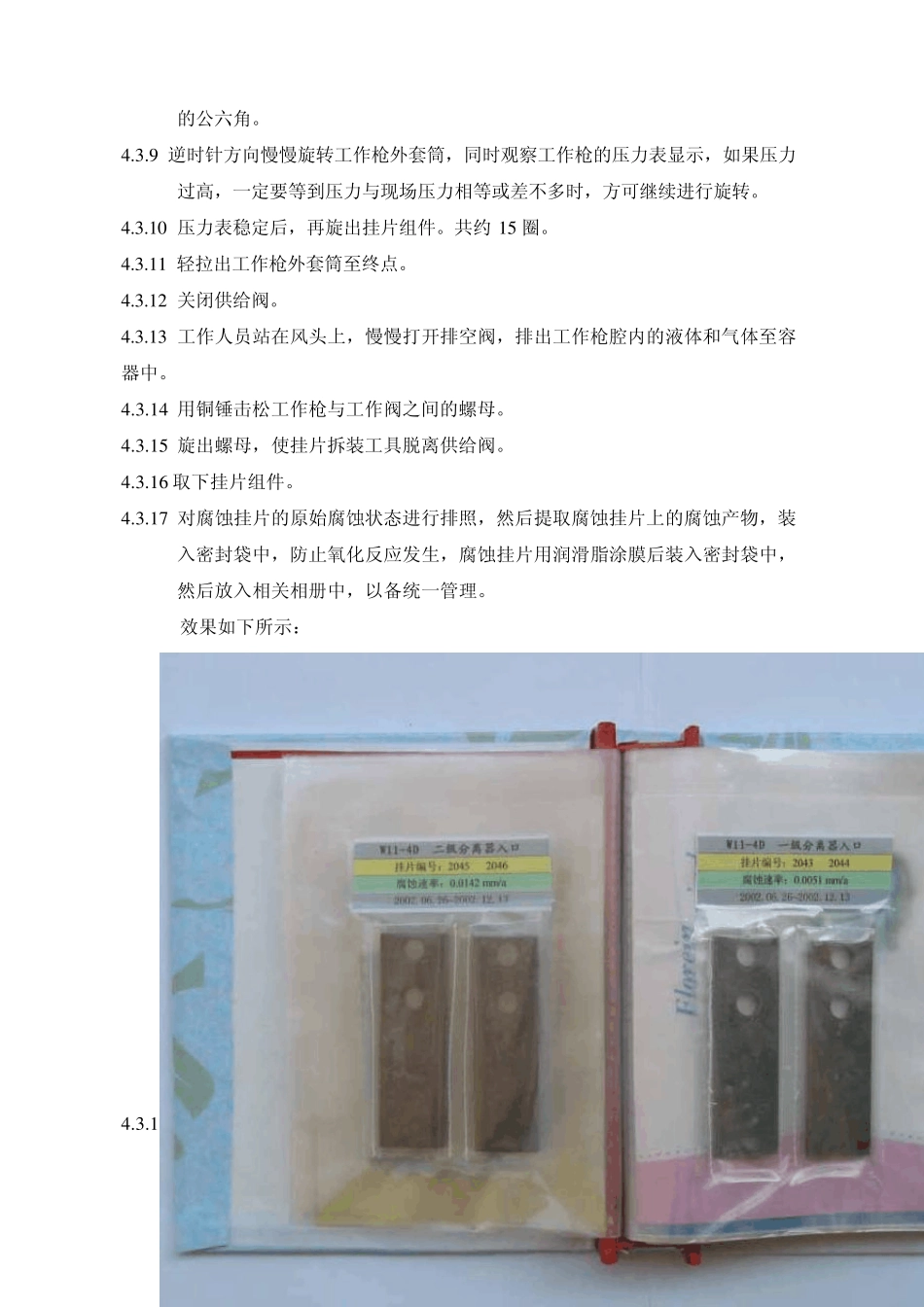 腐蚀挂片拆装工具2500PSI_第3页