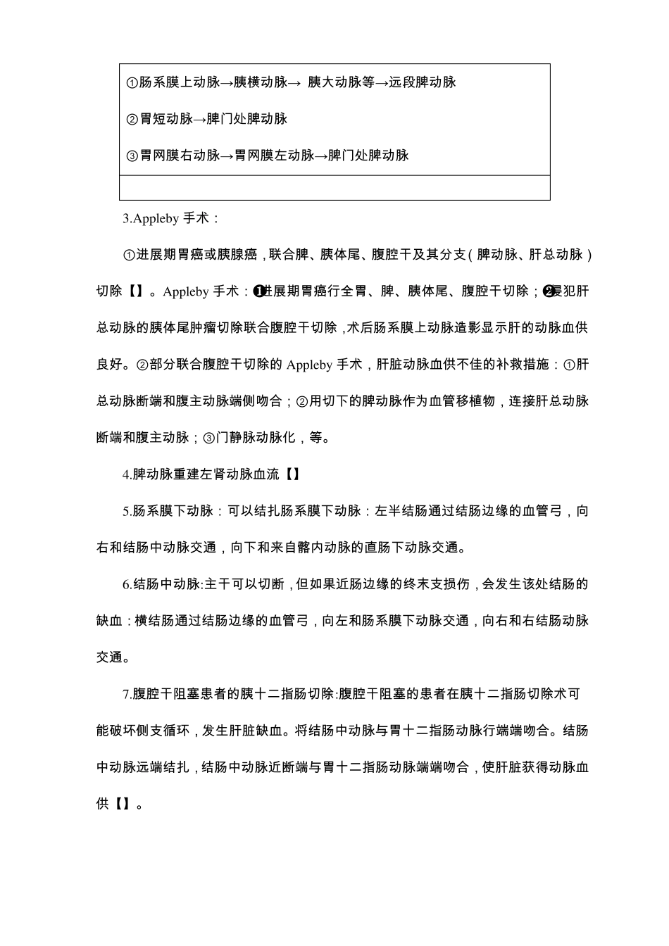 腹部血管解剖与手术方式_第3页