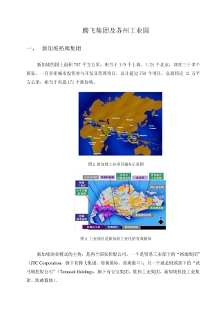 腾飞集团及苏州工业园
