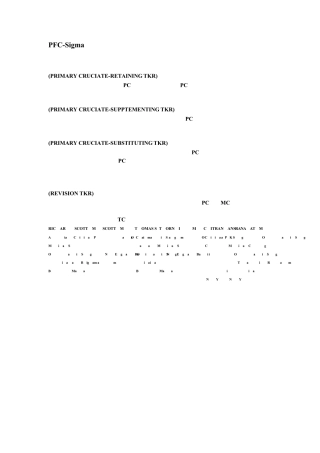 膝关节置换手册(强生版)