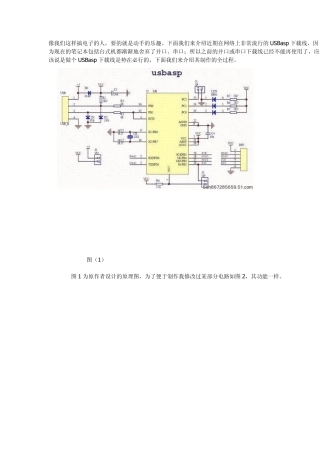 自制单片机烧写器