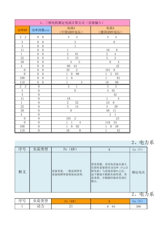 自制电工万能计算器(可计算电机电流、变压器选型、铜铝重量)