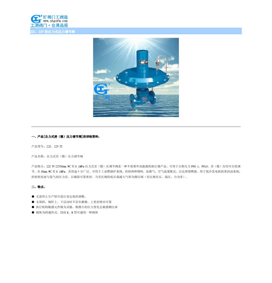 自力式压力调节阀_第2页