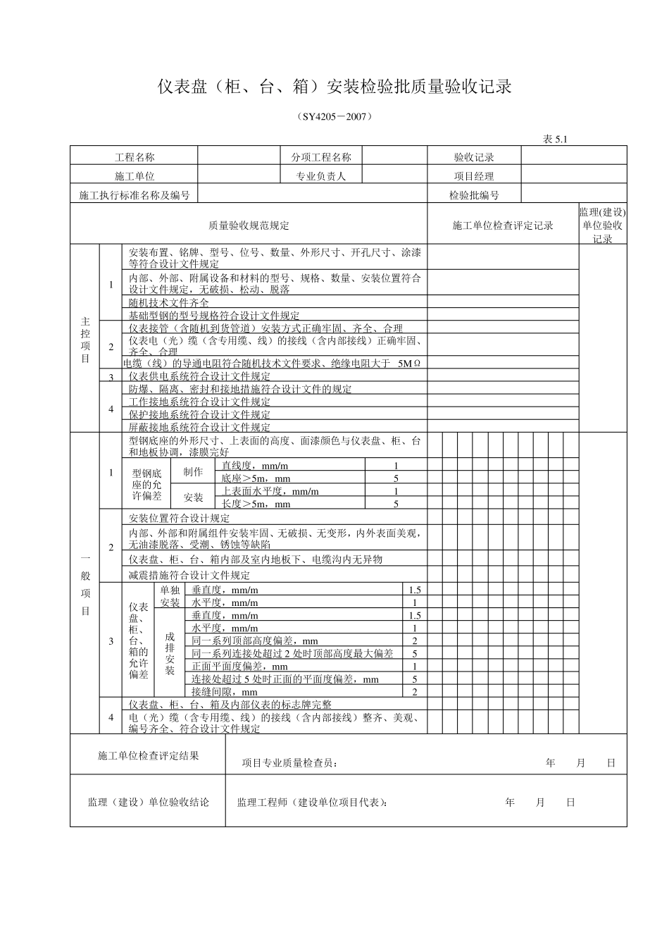 自动化仪表工程检验批_第2页