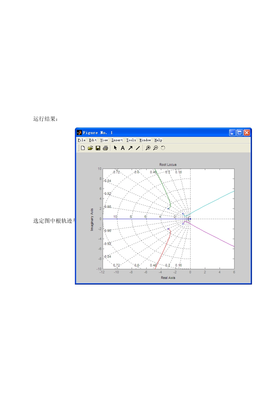 自动控制原理线性系统的根轨迹实验报告_第2页