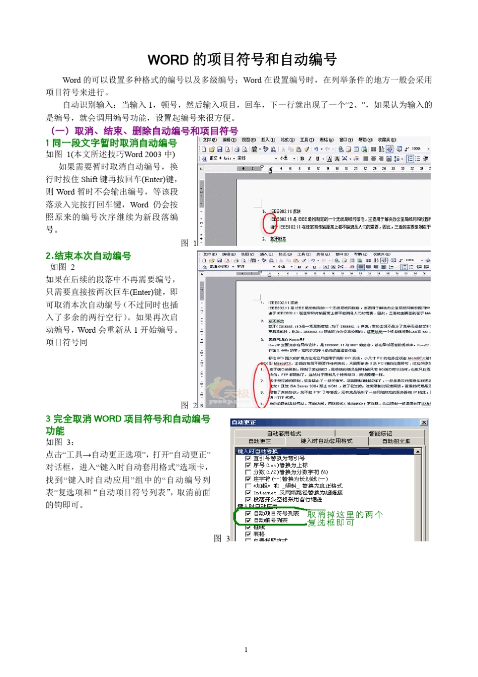 自动编号1word项目符号和自动编号_第1页