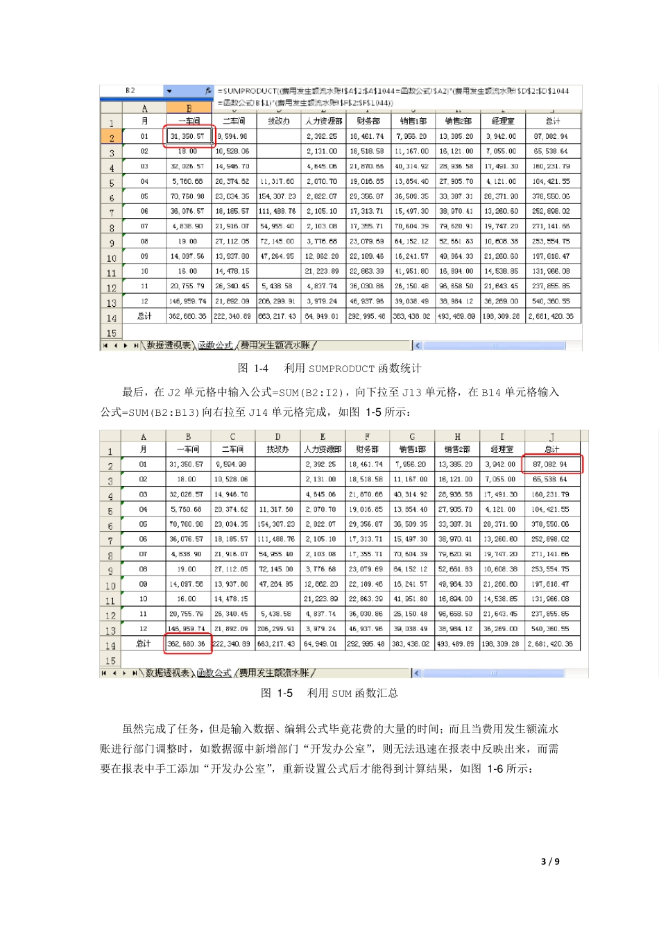 自己动手创建第一个Excel2003数据透视表_第3页