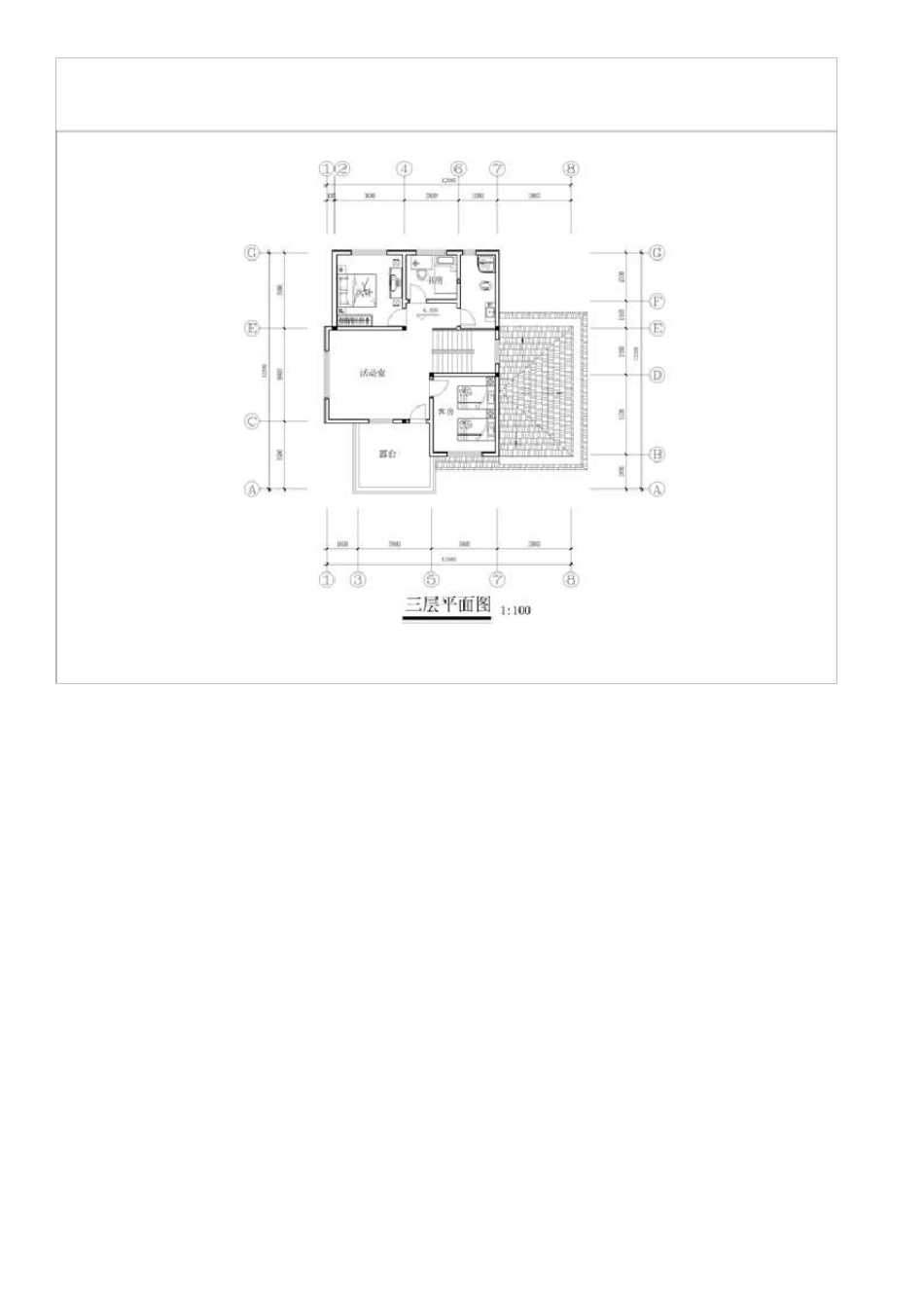 自建别墅户型图_第3页