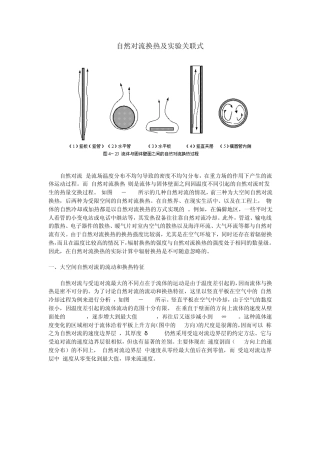自然对流换热及实验关联式