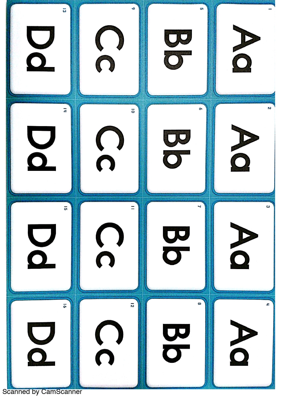 自然拼读字母单词闪卡_第1页