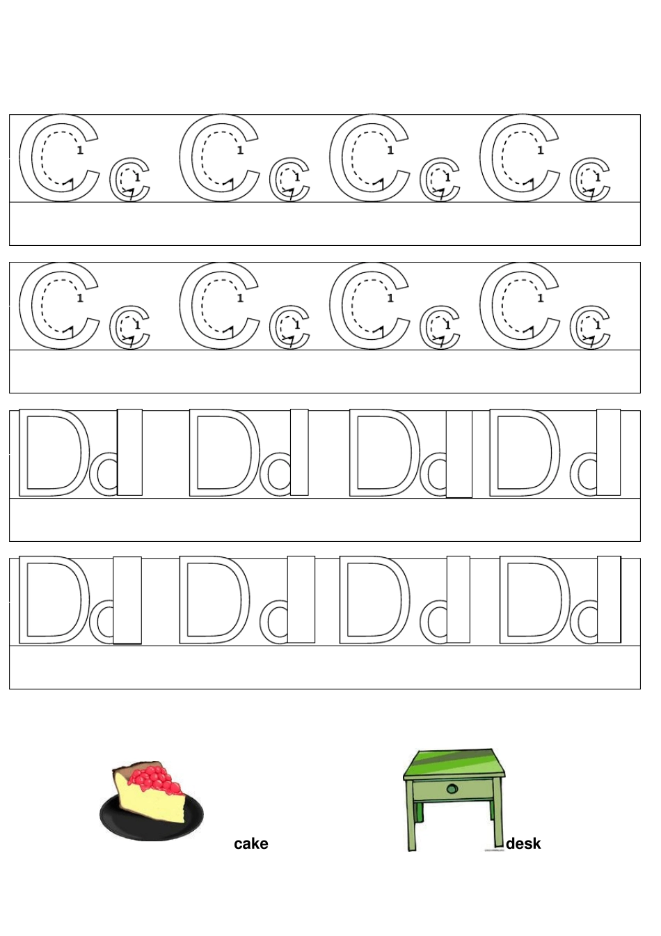 自然拼音Azworksheetphonics卡通作业纸_第3页