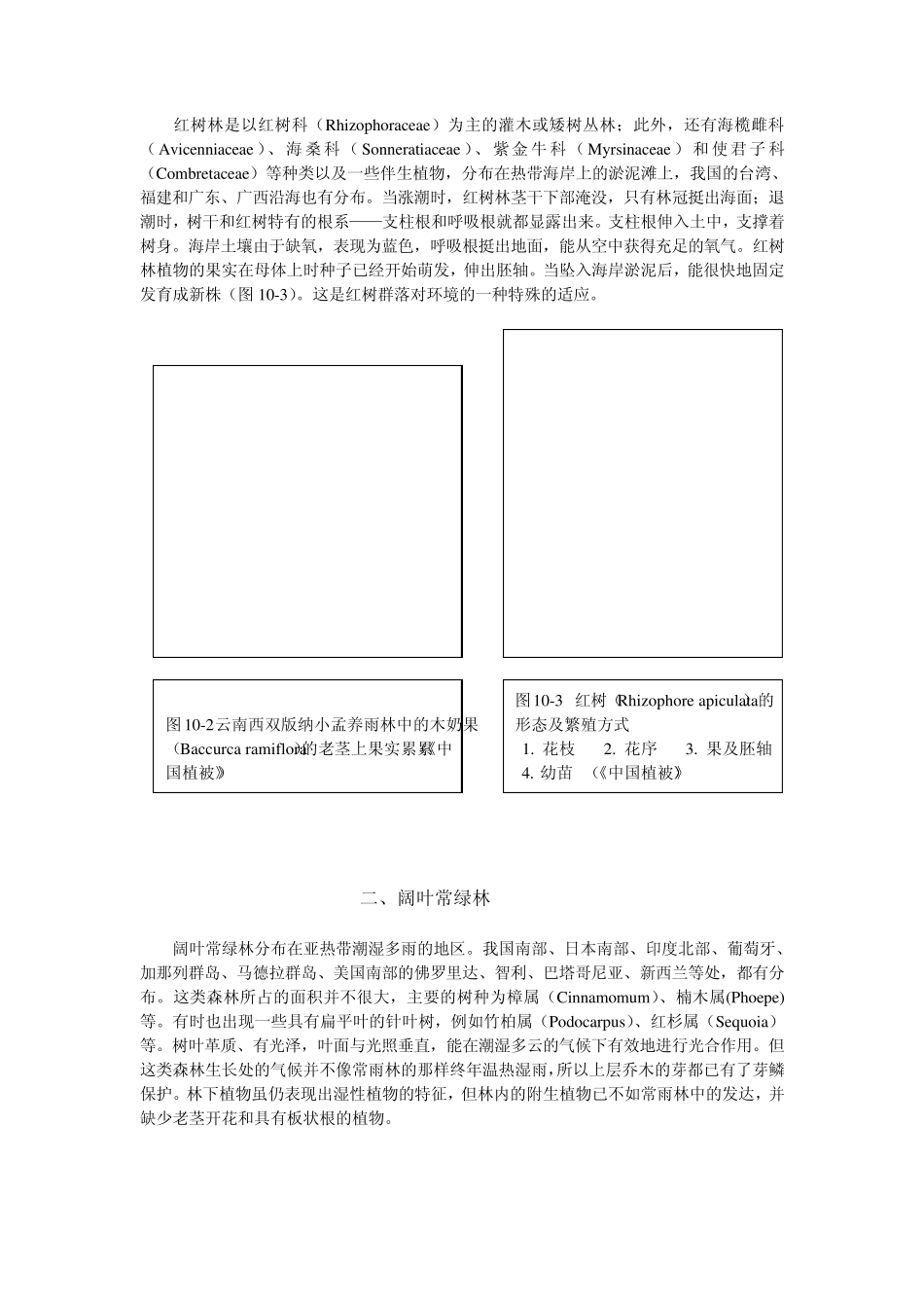 自然植物群落的类型及中国植被的分布_第2页