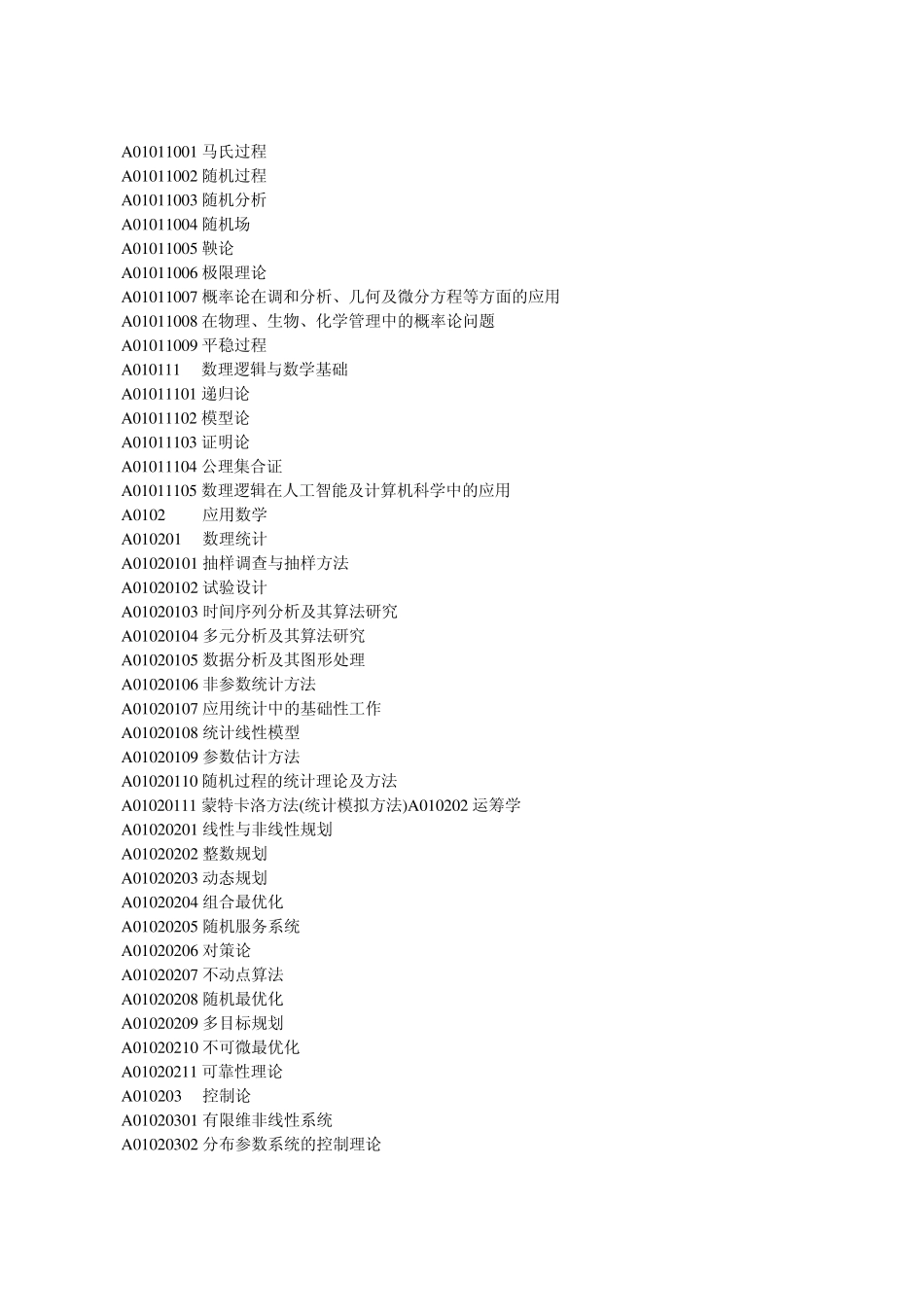 自然科学学科代码_第3页