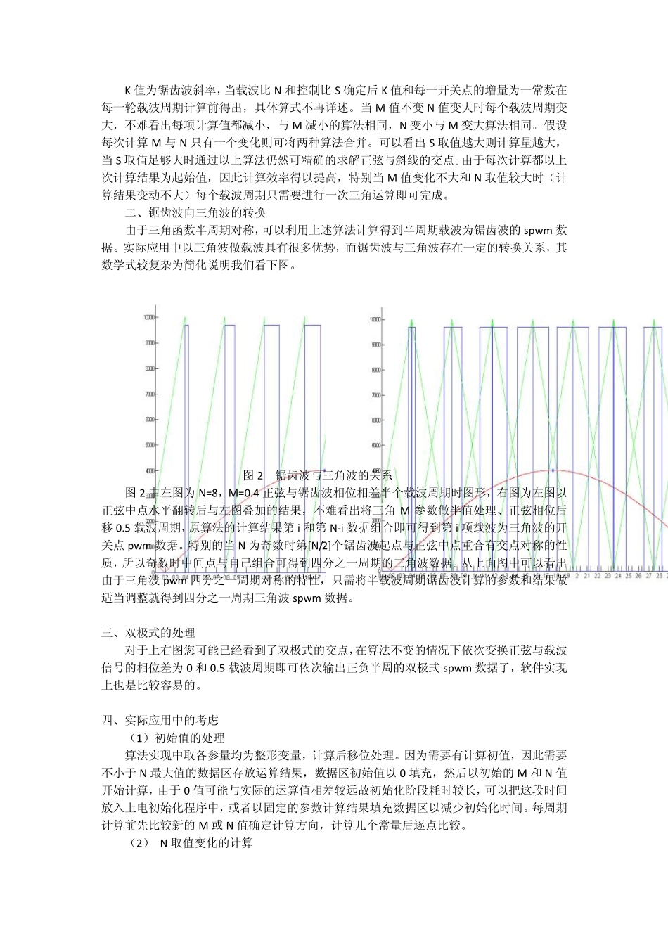 自然采样spwm之软件计算_第2页