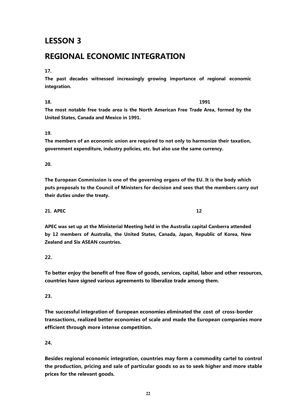 自考国际商务英语_句子翻译_第3页