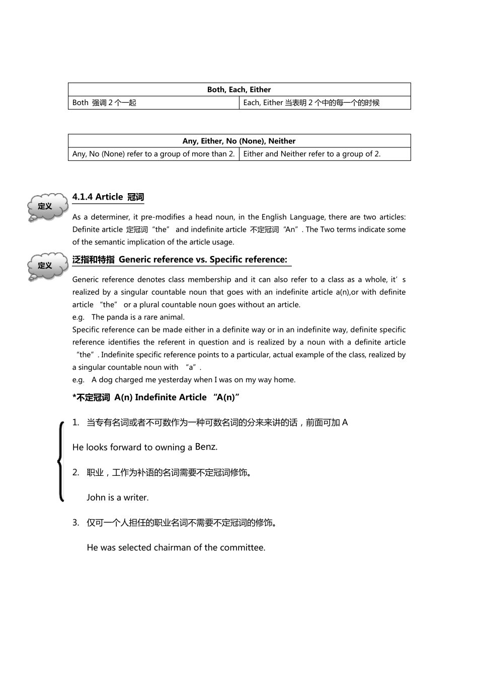 自考现代英语语法学习笔记第四章名词和名词短语_第3页
