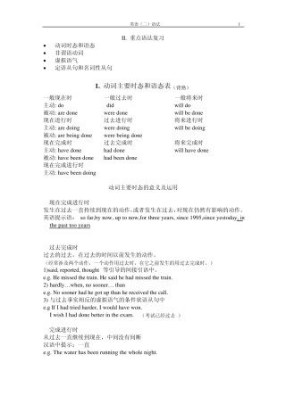 自考英语语法(精细)