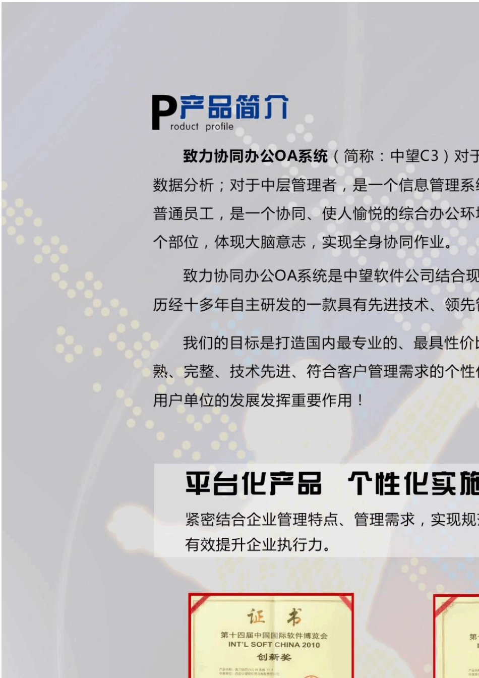 致力协同办公OA系统宣传册_第2页
