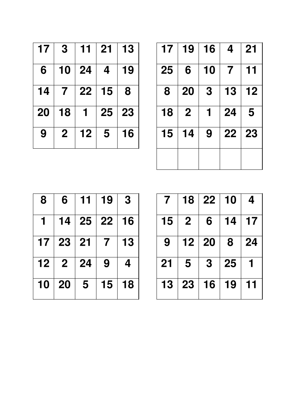 舒尔特方格3+310+10_第3页