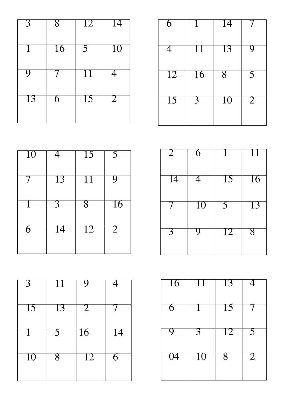 舒尔特表直接打印_第2页