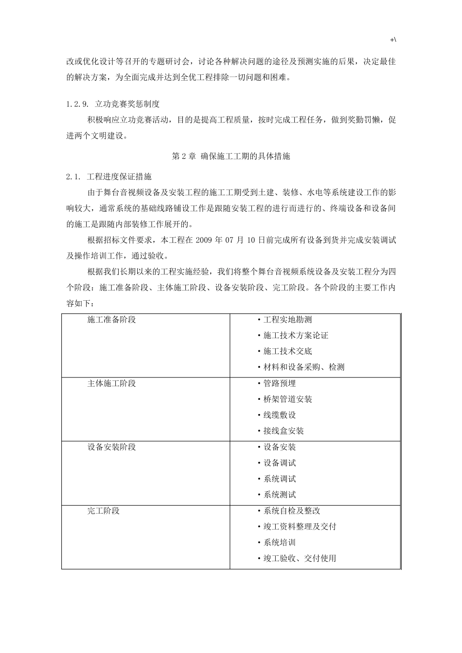舞台灯光音响施工组织设计_第3页