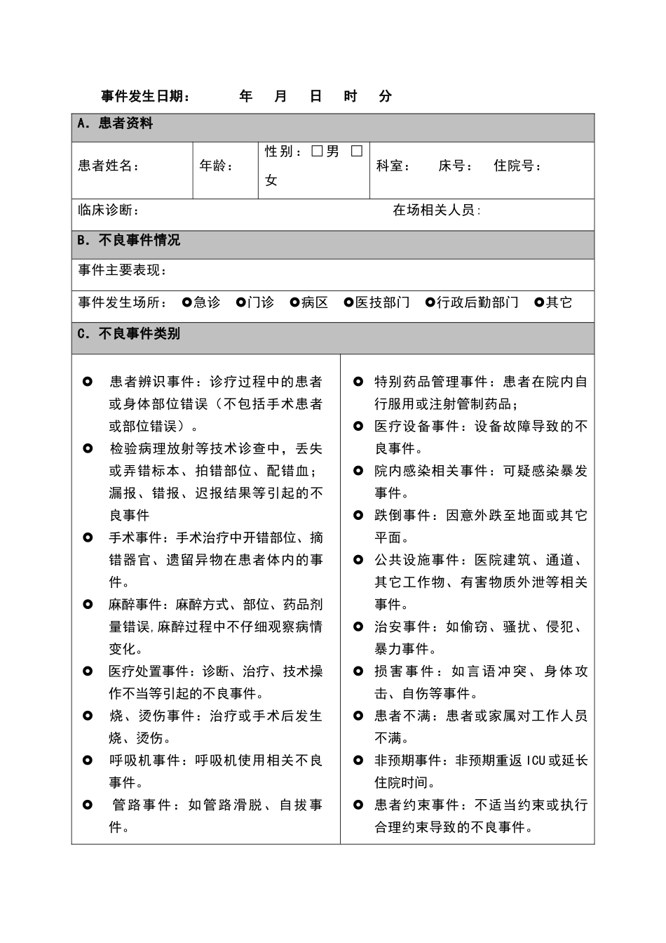 不良事件报告流程图_第2页