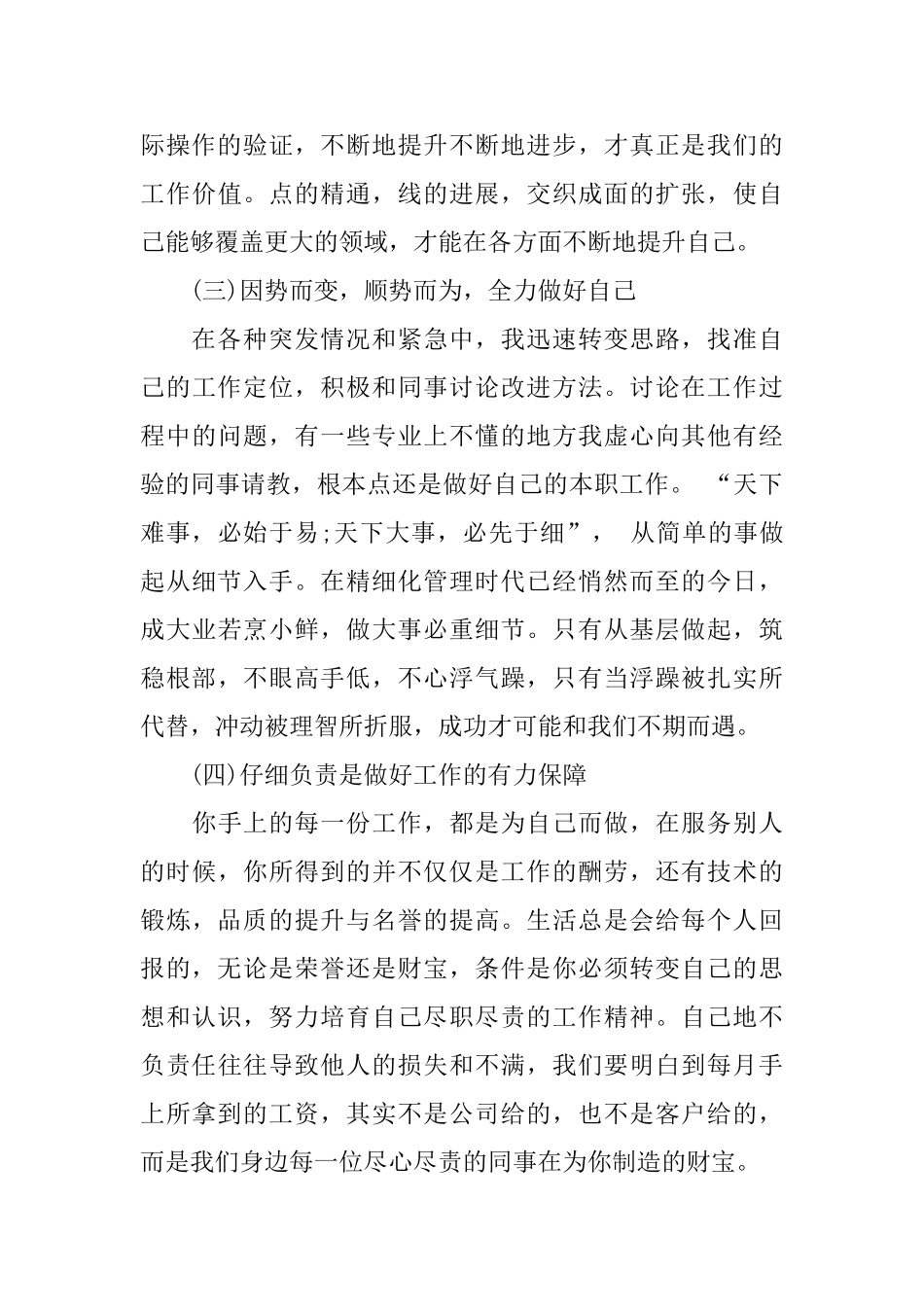 业务员2024年度总结_第3页