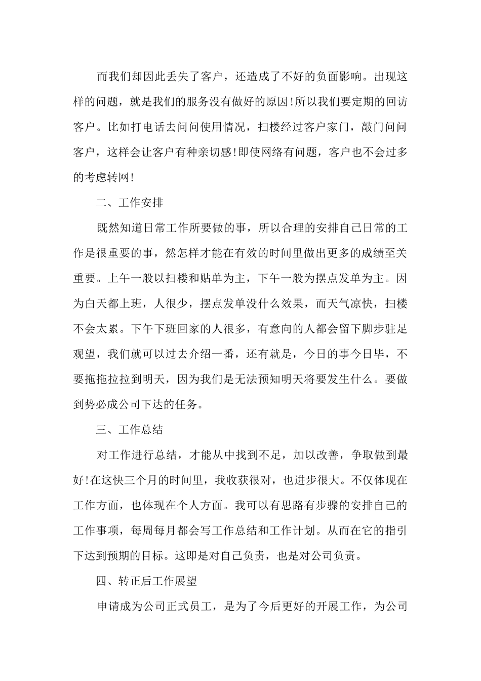 业务员个人年度述职报告_第2页