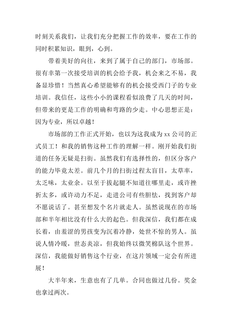 业务员个人年终总结范文_第2页