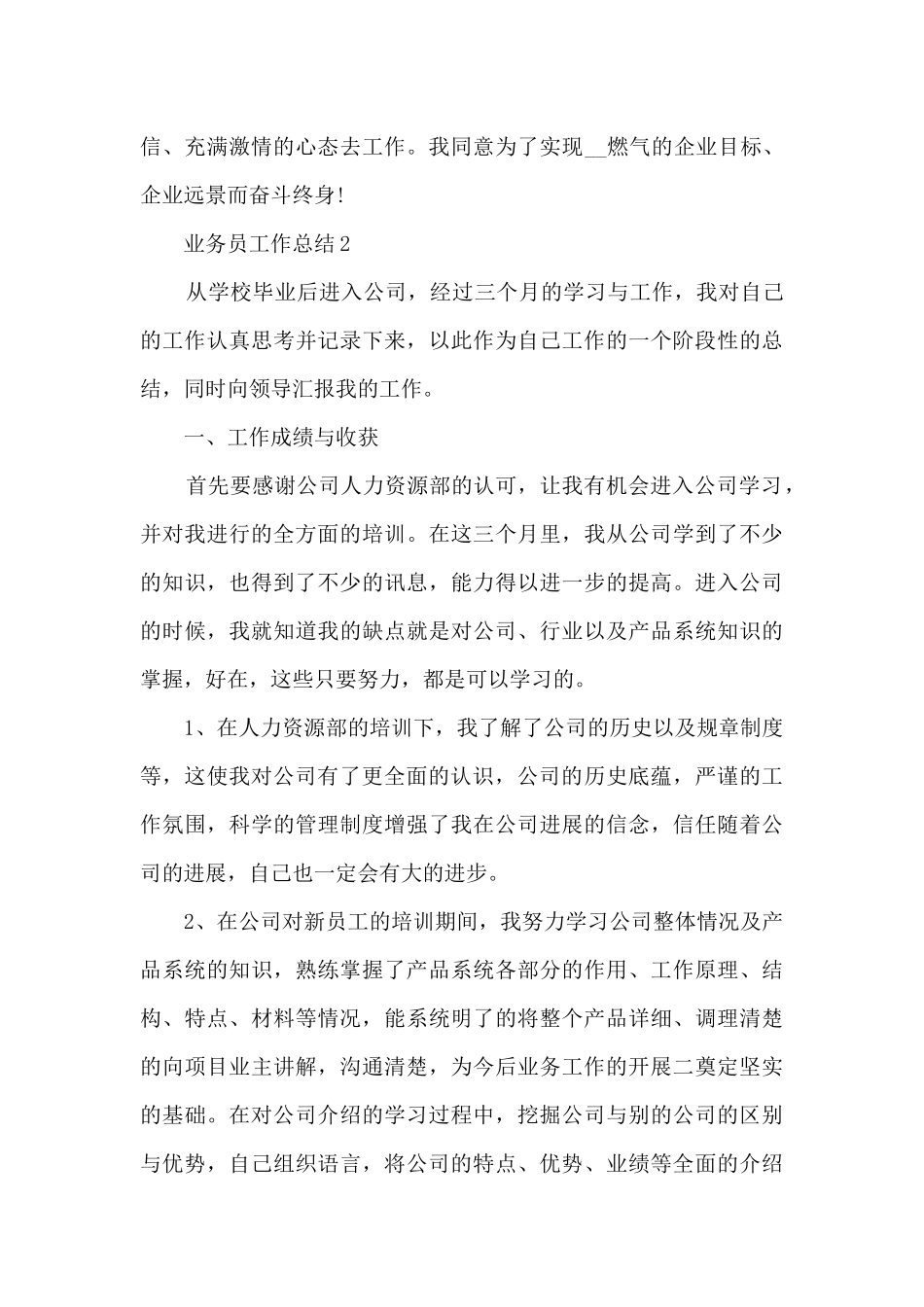 业务员工作总结模板最新_第3页