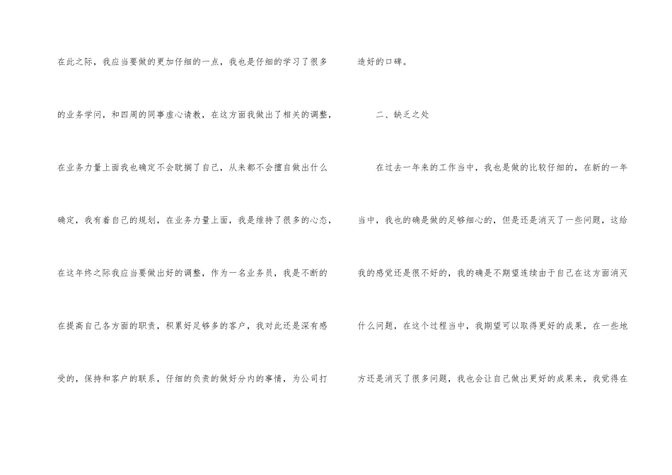 业务员的年终工作总结汇总6篇_第2页