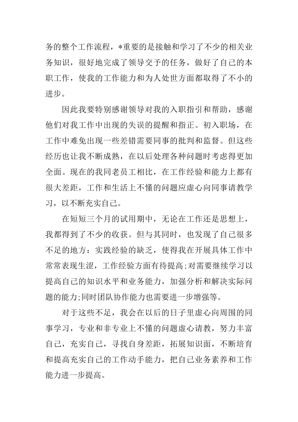 业务员转正述职报告范文_第2页