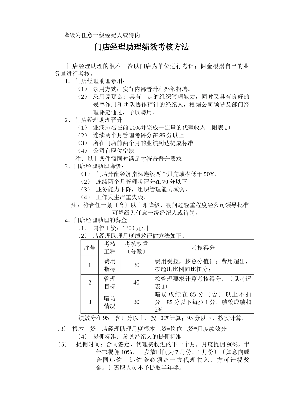 业务部考核管理办法_第3页