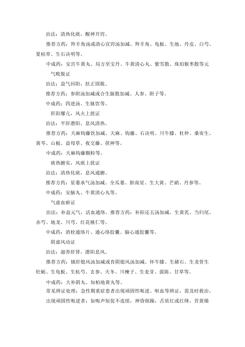 出血性中风诊疗方案_文档_第3页