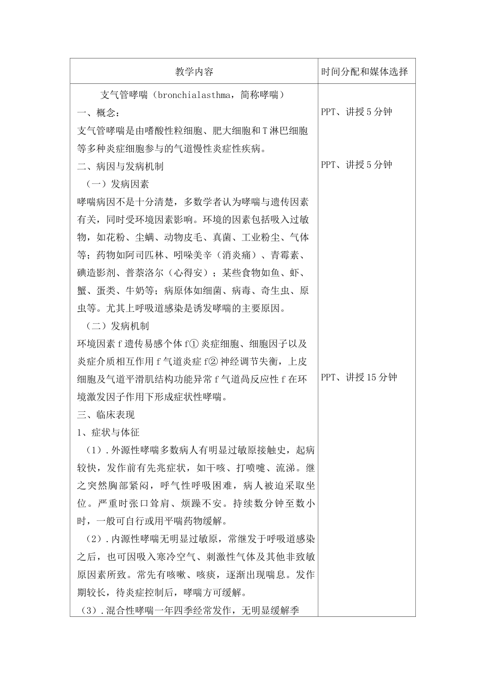 护理哮喘教案(DOC)_第3页