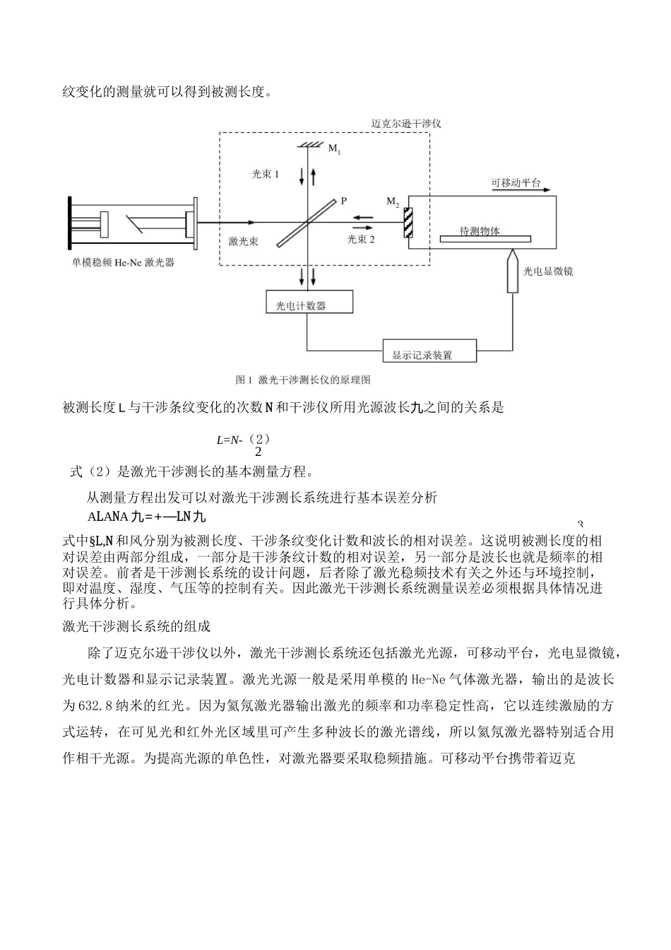 激光干涉测长系统_第2页